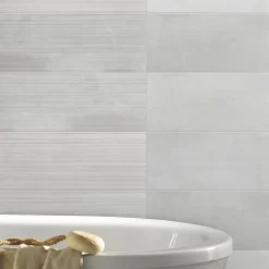 GoodHome Carrelage mural Kofrage 20x60 cm gris clair