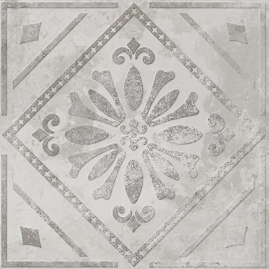 GoodHome Carrelage mural multicolore effet carreaux de ciment L.20 x l.20 cm x ép.8 mm, Koney