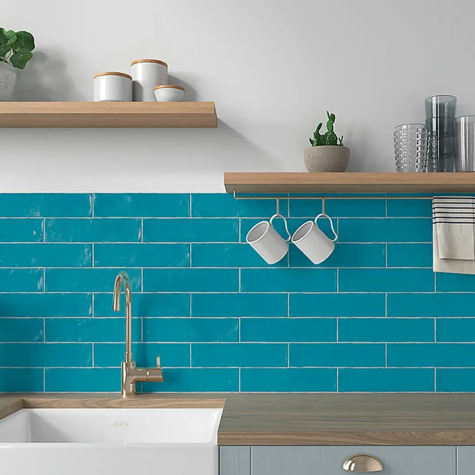 Lux Mosaic Carrelage Mural Premium Aston Ocean 7,5x30cm