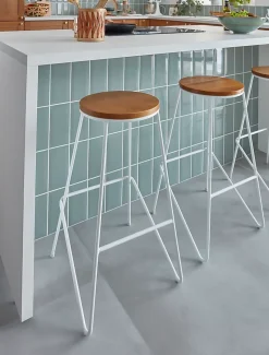 Carrelage mural vert clair brillant effet métro L.20 x l.10 cm x ép.7,3 mm, Trentie-GoodHome Outlet