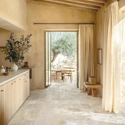 Concept Mosaïque Carrelage Opus Romain Travertin - Effet Pierre