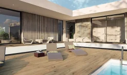 Energie Ker Carrelage Padouk 2cm Beige - ADZ 120 x 30cm ( vendu par boite de 0,72 m² )