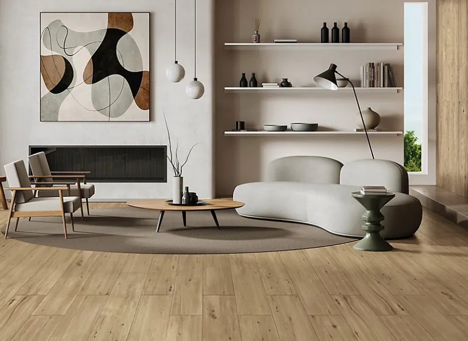 Energie Ker Carrelage Padouk R11 : adhérence élevée Nut - ADZ 120 x 20cm ( vendu par boite de 1,2 m² )