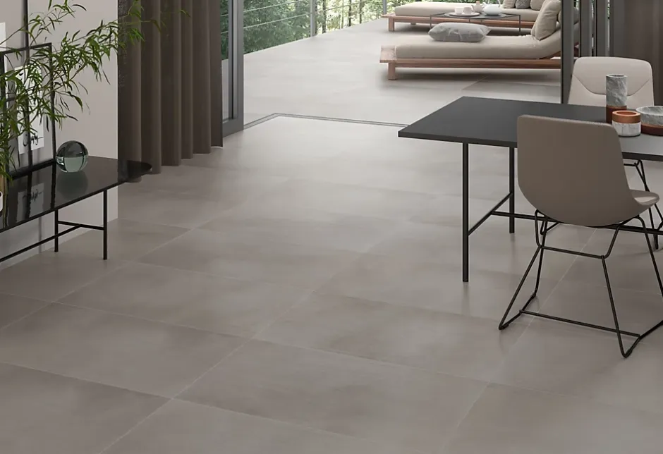 Cristacer Carrelage Piemonte Graphite - Mat 59.2 x 29.2cm ( vendu par boite de 1,21 m² )