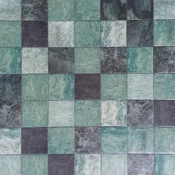 Concept Mosaïque Carrelage Piscine GREEN PARADISE 15x15 cm imitation pierre de bali