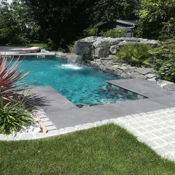 Concept Mosaïque Carrelage Piscine GREEN PARADISE 15x15 cm imitation pierre de bali