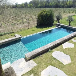 Concept Mosaïque Carrelage Piscine GREEN PARADISE 15x15 cm imitation pierre de bali