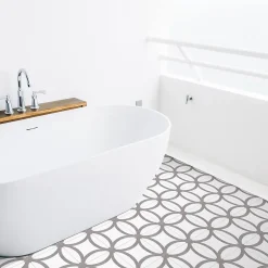 Lux Mosaic Carrelage premium effect ciment mat District Figures Grise 20x20 cm