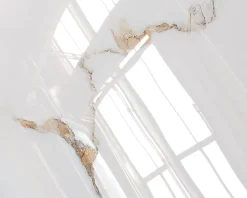 Ilcom Carrelage rectifié pour sol ou mur intérieur ou extérieur 60 cm x 120 cm - Torrence white