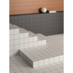 Carrelage sol / mur blanc 18,6x18,6 cm Base OLTRE Bianco-Aelle Carrelage