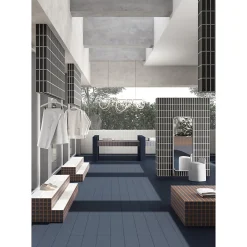 Carrelage sol / mur blanc 18,6x18,6 cm Base OLTRE Bianco-Aelle Carrelage