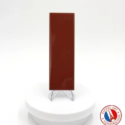 Aelle Carrelage Carrelage sol / mur briquette rectangulaire uni rouge brillant 5X15 cm FÄRGBLOCK LUCIDO CANNELLA FGB110L