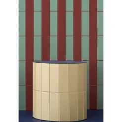 Aelle Carrelage Carrelage sol / mur briquette rectangulaire uni vert menthe brillant 5X15 cm FÄRGBLOCK LUCIDO MENTA FGB106L