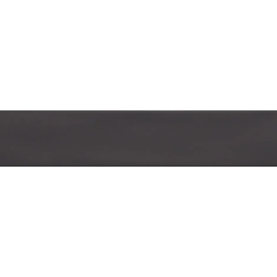 Eiffel art construction Carrelage sol / mur brique effet béton noir mate 6x30 cm WADI NOIR