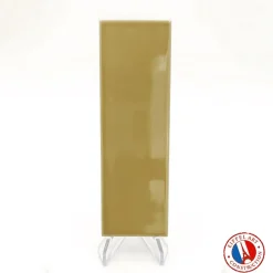 Aelle Carrelage Carrelage sol / mur briquette rectangulaire uni jaune moutarde brillant 5X15 cm FÄRGBLOCK LUCIDO SENAPE FGB113L