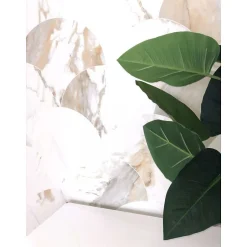 Carrelage sol / mur écaillon poisson effet marbre grand format NIKOI TULUM KIRUNA-Aelle Carrelage Best