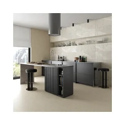 Carrelage sol / mur effet terrazzo 80x80 cm NIZA-R Beige-Aelle Carrelage Best