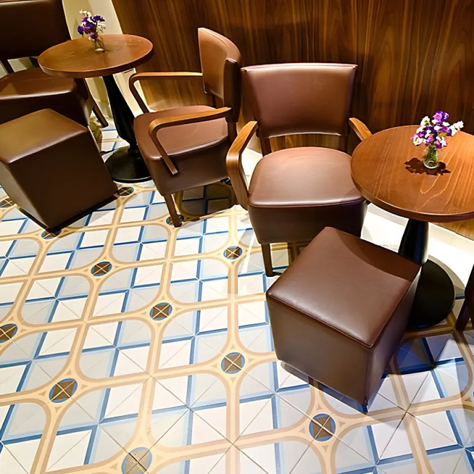 Carrelage sol / mur effet ciment 20x20 cm 1900 MONTANER-Aelle Carrelage Best