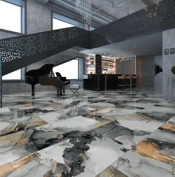 Limcaro Carrelage sol / mur effet marbre JOYA l.60 x L.120 cm Brillant