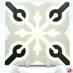 Aelle Carrelage Carrelage sol / mur effet ciment 20x20 cm 1900 LLAGOSTERA GRIS