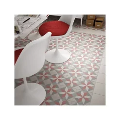 Aelle Carrelage Carrelage sol / mur effet ciment 20x20 cm CAPRICE DECO MAGIC PASTEL -