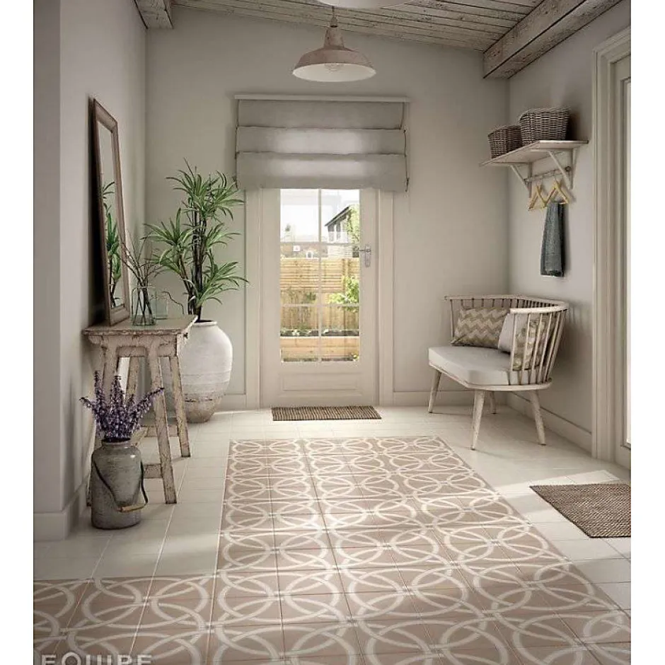 Carrelage sol / mur effet ciment 20x20 cm CAPRICE DECO LOOP PASTEL (vendu par boite de 1m2)-Eiffel art construction