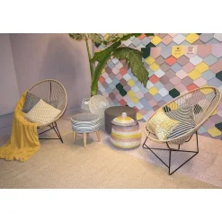 Carrelage sol / mur effet terrazzo rose 30x30 cm FARNESE AMALFI ROSE-Aelle Carrelage Clearance