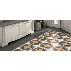 Eiffel art construction Carrelage sol / mur effet ciment 20x20 cm CAPRICE DECO WAVE COLOURS (vendu par boite de 1m2)