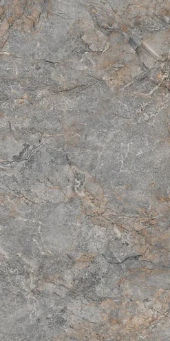 Limcaro Carrelage sol / mur effet marbre gris PETRAVIA GREY l.60 x L.120 cm Mat