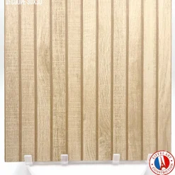 Carrelage sol / mur effet bois bambou relief 60x120 cm ARTWOOD RIBBON MAPLE-Aelle Carrelage Best