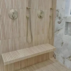 Carrelage sol / mur effet bois bambou relief 60x120 cm ARTWOOD RIBBON MAPLE-Aelle Carrelage Best