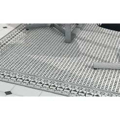 Carrelage sol / mur effet ciment motif feutré 20x20 cm VODEVIL BELLARIA 2 BORDURE-Aelle Carrelage Sale