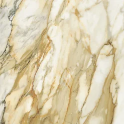Carrelage sol / mur effet marbre beige, gris 120X120 cm - SCULTOREA calacatta vena antica J451-Aelle Carrelage Best