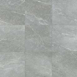 Carrelage sol / mur effet pierre gris 120x120 cm BETILO R GREY-Aelle Carrelage Online