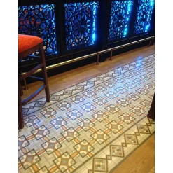 Aelle Carrelage Carrelage sol / mur effet ciment 20x20 cm VODEVIL MOTIF FORNOS