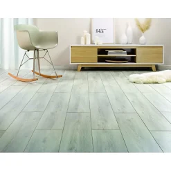 Carrelage sol / mur effet bois design chevron 60x120 cm ARTWOOD CHEVRON WHITE(vendu par boite de 1.44m2)-Eiffel art construction Discount