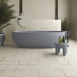 Carrelage sol / mur effet terrazzo 20x20 cm Croccante Meringa Multicolor(vendu par boite de 1m2)-Eiffel art construction New