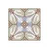 Carrelage sol / mur effet ciment motif coloré 20x20 cm ART NOUVEAU VIENA COLOUR-Aelle Carrelage Online