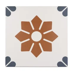 Aelle Carrelage Carrelage sol / mur effet ciment à motif 20x20 cm RIVOLI - FIORE
