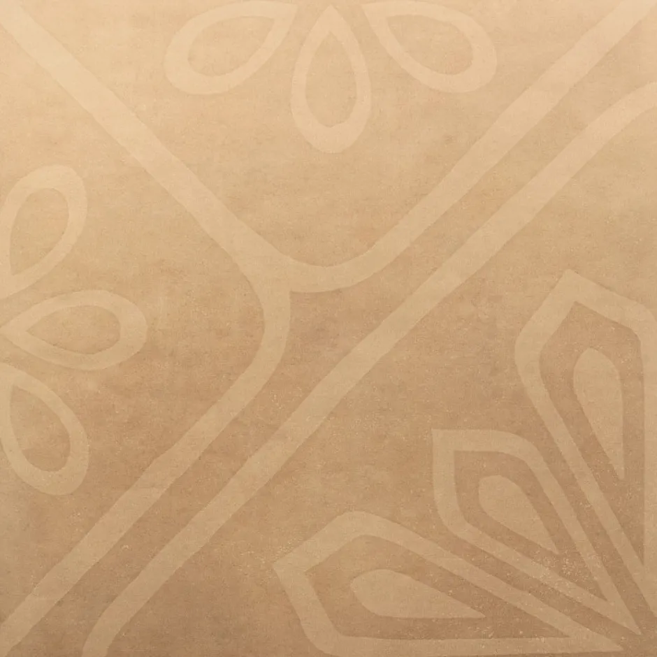 Aelle Carrelage Carrelage sol / mur effet ciment 20x20 cm terracotta - ARES DECOR COTTO