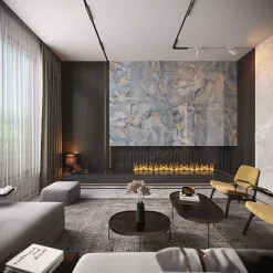 Carrelage sol / mur effet marbre bleu ONYX AGATE BLUE l.60 x L.120 cm Brillant-Limcaro Hot