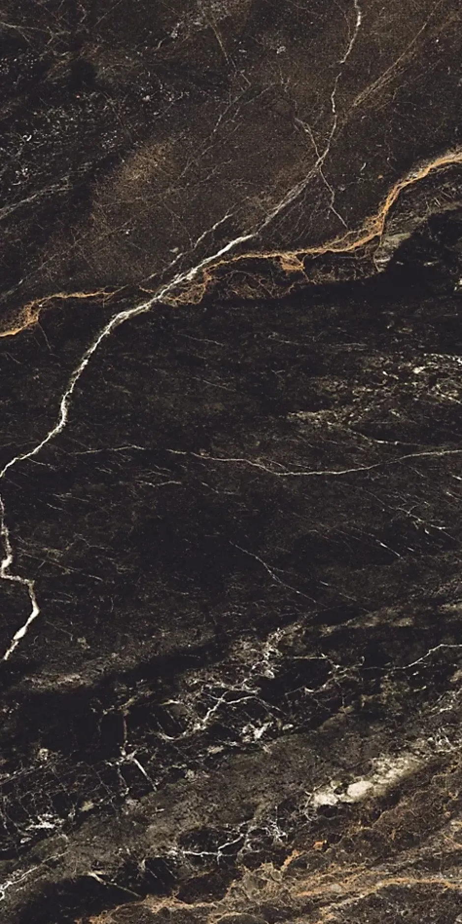 Carrelage sol / mur effet marbre noir LYTHOS BLACK l.60 x L.120 cm Brilliant-Limcaro Sale