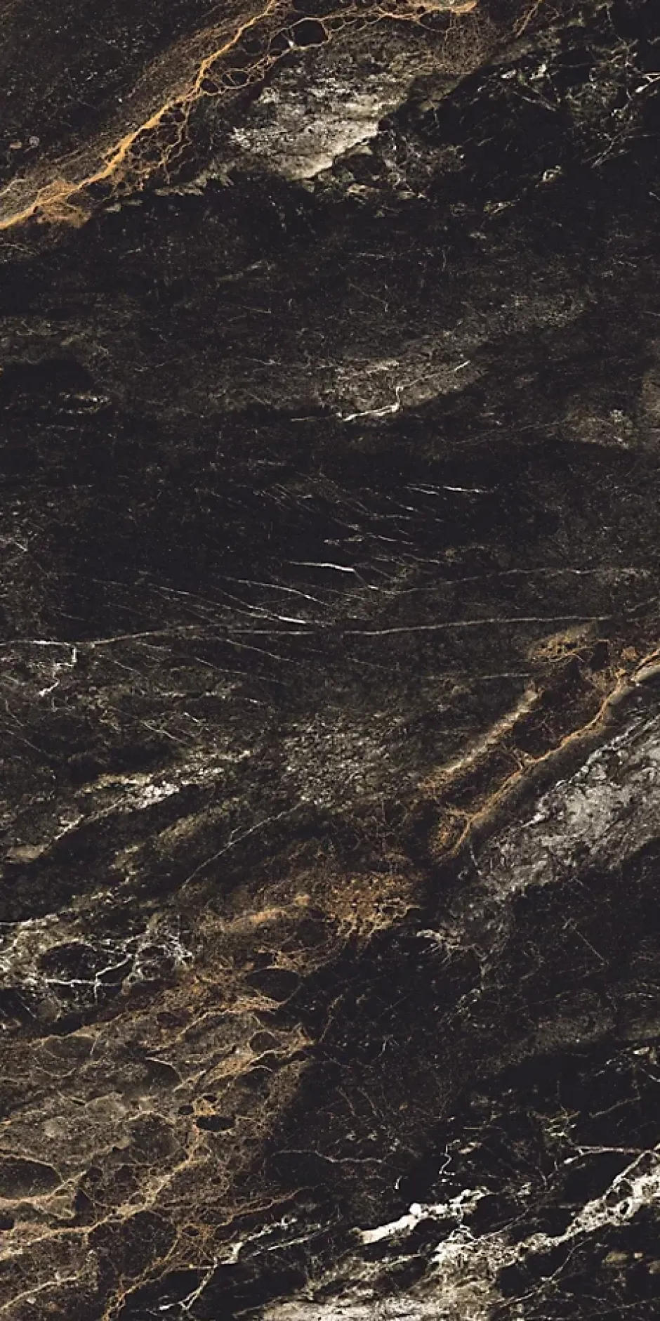 Carrelage sol / mur effet marbre noir LYTHOS BLACK l.60 x L.120 cm Brilliant-Limcaro Sale