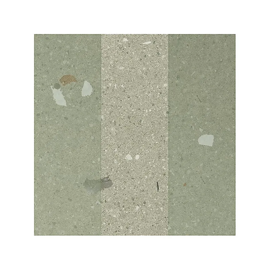 Carrelage sol / mur effet terrazzo 20x20 cm Croccante Eclair Menta - Patchwork (vendu par boite de 1m2)-Eiffel art construction Clearance