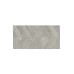 Carrelage sol / mur effet bois design chevron 60x120 cm ARTWOOD CHEVRON GREY (vendu par boite de 1.44m2)-Eiffel art construction