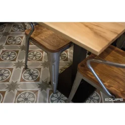 Aelle Carrelage Carrelage sol / mur effet ciment motif coloré 20x20 cm ART NOUVEAU APOLLO COLOUR