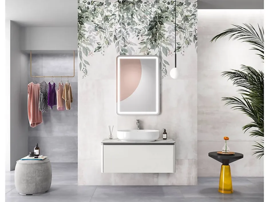 Carrelage sol / mur effet marbre SOUL GREY l.60 x L.120 cm Mat-Limcaro Best