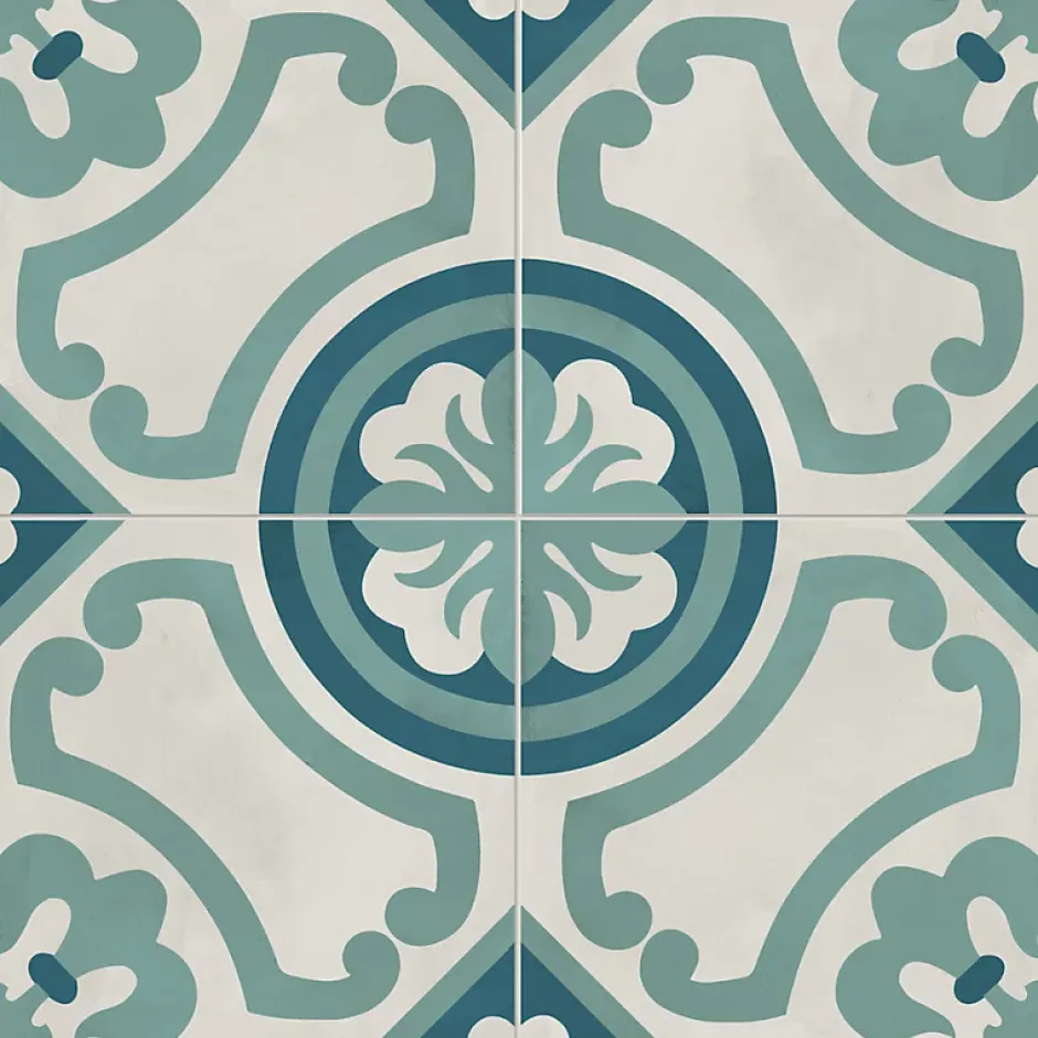 Aelle Carrelage Carrelage sol / mur effet ciment vieilli 20x20 cm TERRA ART GIGLIO O.C