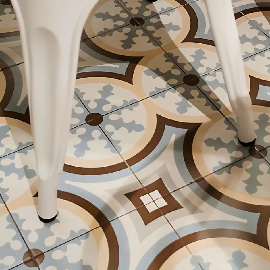 Carrelage sol / mur effet ciment 20x20 cm 1900 BELTRI-Aelle Carrelage Outlet