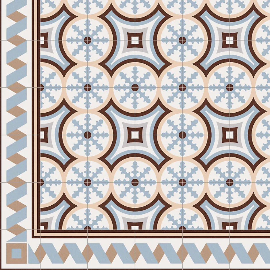 Carrelage sol / mur effet ciment 20x20 cm 1900 BELTRI-Aelle Carrelage Outlet